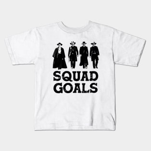 Tombstone Squad Goals Kids T-Shirt